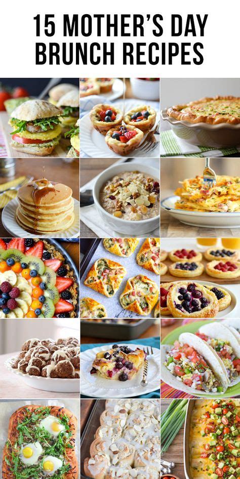 15 Mothers Day Brunch Recipes Mothers Day Brunch Buffet Easy
