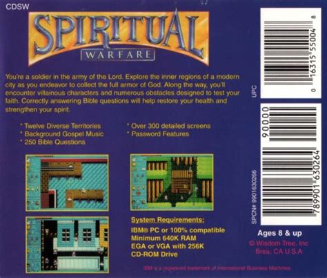 Spiritual Warfare Box Shot For Nes Gamefaqs