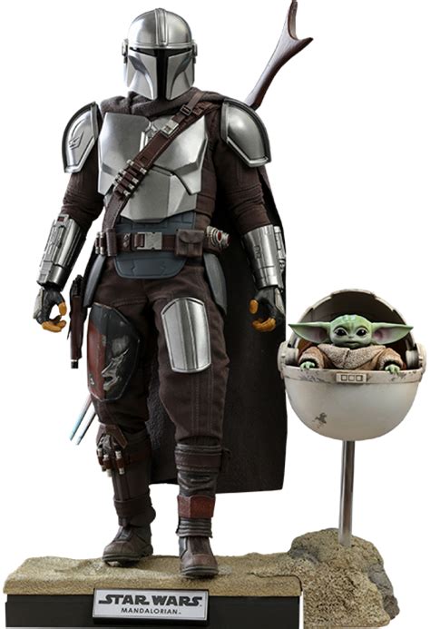 The Mandalorian And The Child Deluxe Sixth Scale Collectible Set