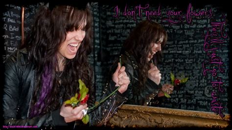 I Dont Need Your Flowers Lzzy Hale By Ais541890 On Deviantart