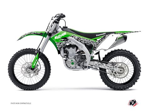 See more ideas about motorcycle girl, biker girl, biker babes. Kawasaki 250 KX Dirt Bike Predator Graphic Kit Green ...