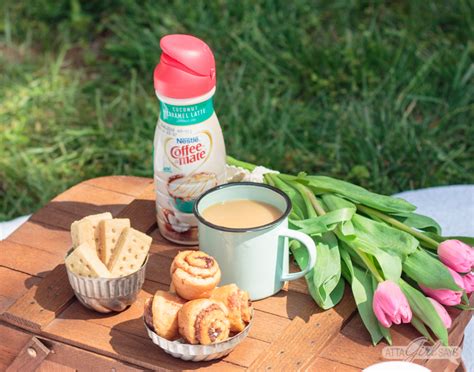 You could make a cake—but it's also probable that by the time you get to your picnic, beach, or barbecue, it'll be damaged. Coffee and Dessert Picnic is the Perfect Way to Enjoy Spring Weather