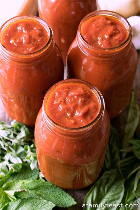 Make sure your rack is on the bottomof the canner and place the jars in the water bath making sure that the watercovers each of the jars by 1 to 2 inches. An authentic and delicious Italian Tomato Sauce that has ...