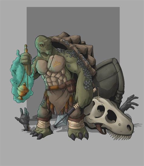 Art I Had My Tortle Grave Domain Cleric Commission By An Artist I
