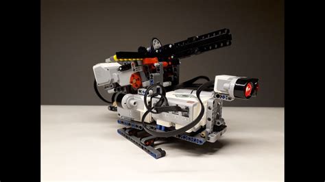 Lego Mindstorms Automatic Cannon The D3f3nd3r Youtube