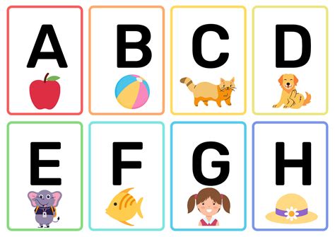 Flash Cards Free Abcs Printable Black And White

