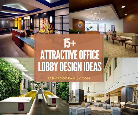 15 Attractive Office Lobby Ideas And Designs For 2022