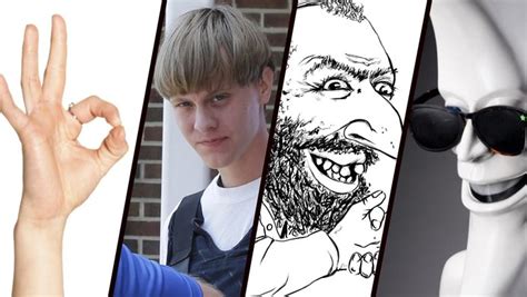 Adl Adds Ok Symbol Bowl Cut Happy Merchant And Moon Man To Hate Symbol Database Know Your Meme