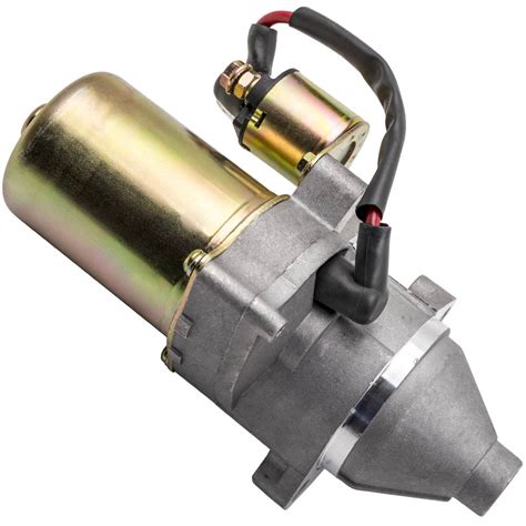 Starter Motor And Solenoid Fits For Honda 11hp And 13hp Gx340 Gx390 Engine