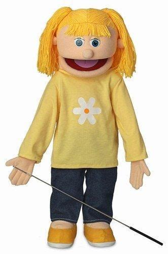 Katie Peach Girl Full Body Ventriloquist Style Puppet 25 Inches