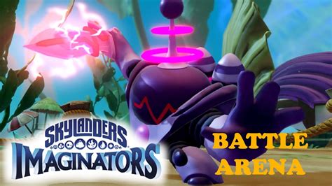 Skylanders Imaginators Battle Arena Blaster Tron Gameplay Youtube