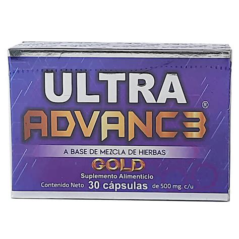 Ultra Advance 3 Gold 30 Capsulas L3 Compralo A Un Super Precio