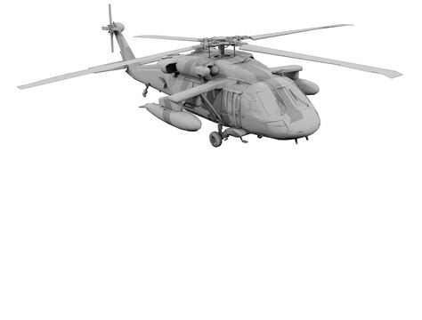 No Background Cinema 4d Digital Art Helicopters Military Weapon Cgi