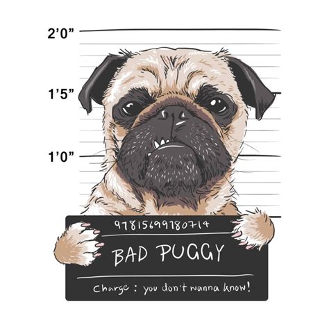 Bad Puggy In 2020 Angry Dog Pugs Pugs Funny