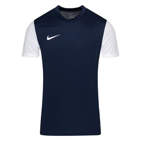 Nike Voetbalshirt Tiempo Premier II Navy Wit Unisportstore Nl