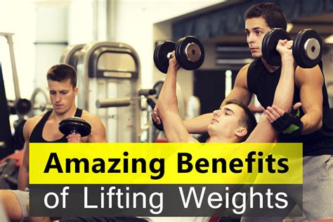 The 5 Amazing Benefits Of Lifting Weights Activegear