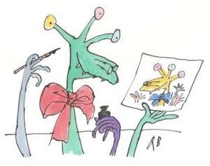 He taught illustration for over twenty years at the royal college of art, of which he is an honorary professor. visual-Recordings: 5 simple line drawings by Quentin Blake