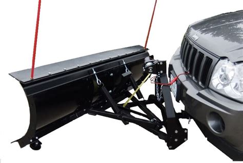 Snowbear Personal Snowplow For 2 Hitches Electric Winch 88 Wide X