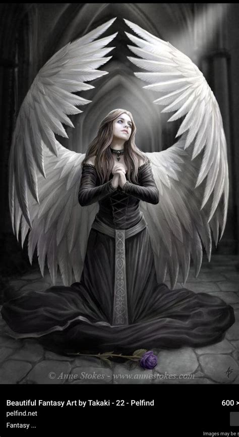 Pin By Darlene Twymon On Angels Watching Over Me Ever Move I Make Angel Art Anne Stokes Art