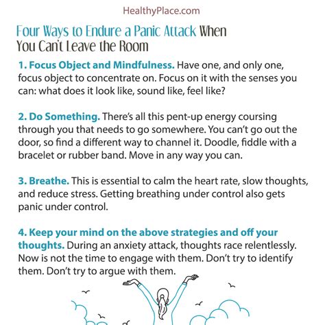 And did you know that women are twice as likely as men to have anxiety? How To Sit Through a Panic Attack When You Can't Leave ...