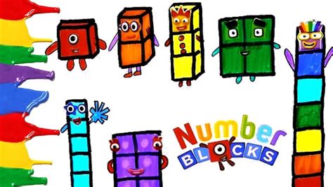 50 Numberblocks Colouring Pages 7 Free Wallpaper