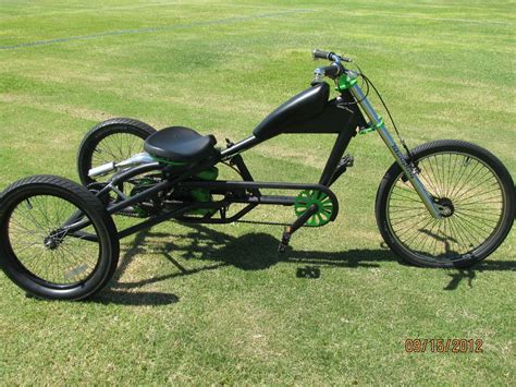 Custom Chopper Trike Bicycles