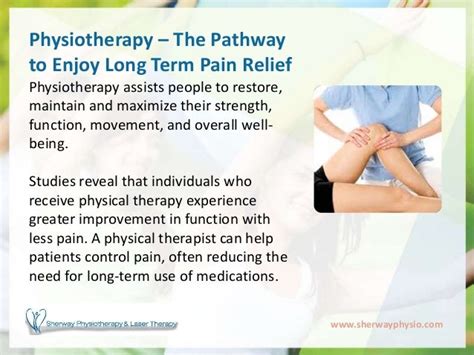 Top Benefits Of Physiotherapy A Pathway To Long Term Pain Relief
