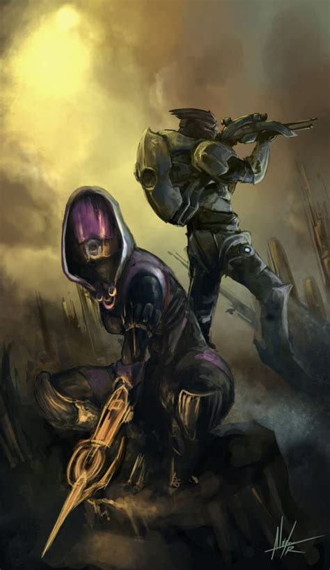 17 Best Images About Mass Effect Fan Art On Pinterest