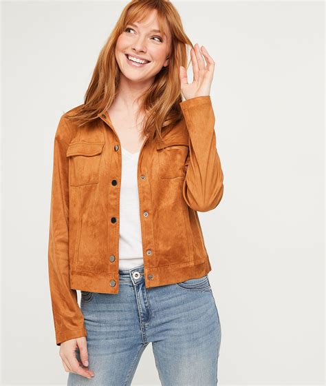 Blouson suédine camel femme CAMEL - Grain de Malice