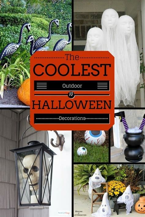 The Coolest Outdoor Halloween Decorations Featured On