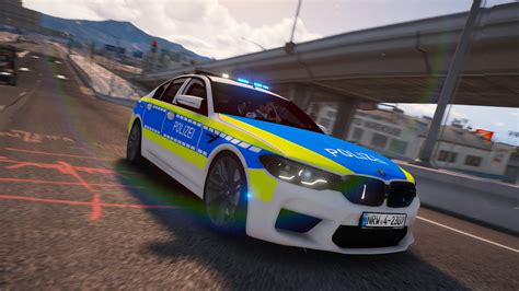 2018 Bmw M5 F90 Polizei Nrw Gta5