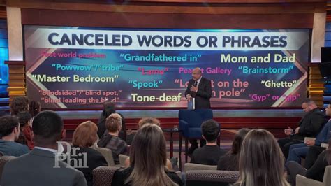 Dr Phil Guests Want To Cancel Phrases Like Mom And Dad For Being