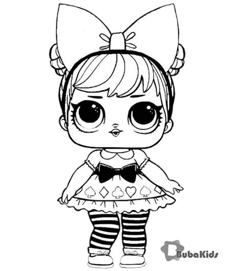 Lol Surprise Doll Coloring Pages For Printing And Coloring Cartoon