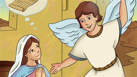 El Anuncio Del Angel A Maria Para Niños Niños Relacionados