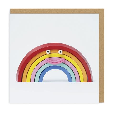 Rainbow Smiley Face Card — Bluebell Dreams T And Lifestyle
