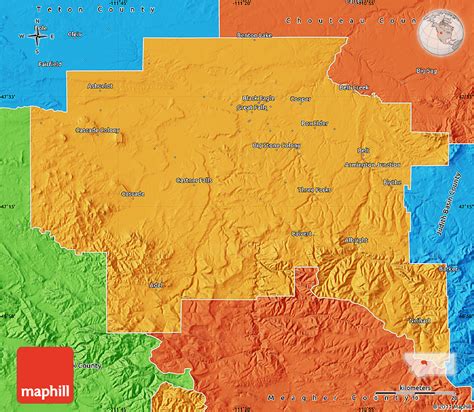 Plat maps include information on property lines, lots, plot boundaries, streets, flood zones, public access, parcel numbers, lot dimensions, and easements. Political Map of Cascade County