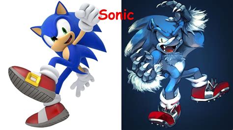 Sonic Characters As Monsters 2017 Sonic In Real Life Youtube
