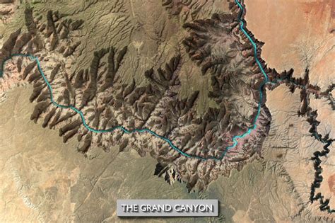Grand Canyon Mapthe Grand Canyon Topographic Map Grand Canyon Topo