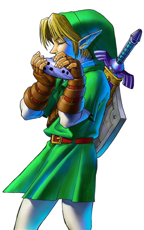 Ocarina Of Time Artwork The Legend Of Zelda Ocarina Of Time 3d