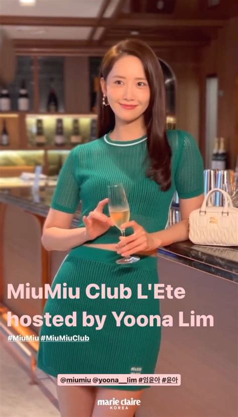 Mystarmyangel On Twitter 230629 Miu Miu Club L Ete Collection Hosted By Yoona Lim Miu Miu