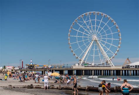 240 New Jersey Shore Ferris Wheel Stock Photos Pictures And Royalty