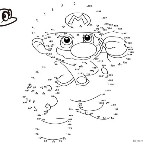Super Mario Odyssey Coloring Pages Free Printable Coloring Pages