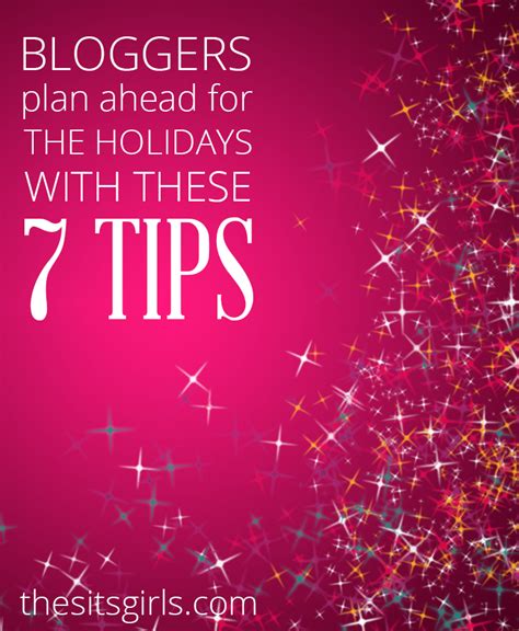 What Bloggers Need To Do To Plan Ahead for the Holidays