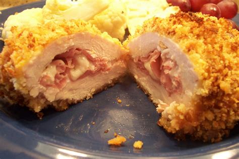 Our chicken cordon bleu contains some sweet cranberry sauce as well as the classic cheese and ham combo. Recipe Keeper: Fancy Chicken Cordon Bleu