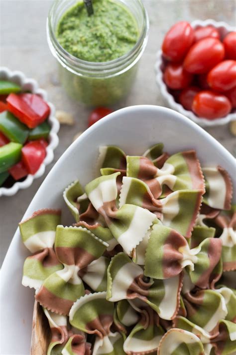 1 pkt suddenly salad caesar pasta salad mix, 3. Festive Pesto Pasta Salad | Crumb Top Baking