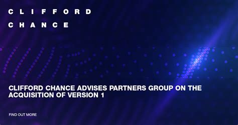 Clifford Chance Advises Partners Group On The Acquisition Of Version 1