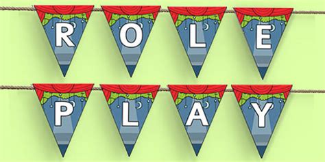 👉 Role Play Area Display Bunting Teacher Made Twinkl