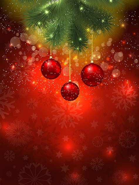Christmas Baubles Background 234438 Download Free