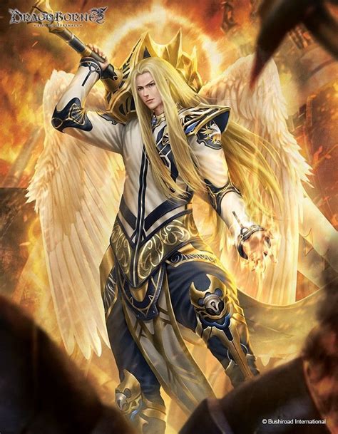 Warrior Anime Angel Male Restoring Seraphim By Dopaprime On Deviantart