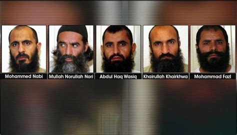 Five Former Guantanamo Detainees Take Part In Us Taliban Peace Talks